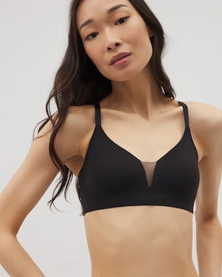 インナー・ルームウェアその他 ERES 'Sybille' bra Black Soma_ENBLISS RACERBACK MESH